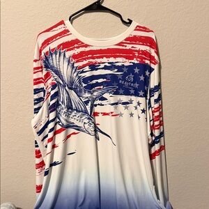 Realtree Stars and Stripes Fishing Shirt